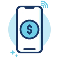 mobile banking icon