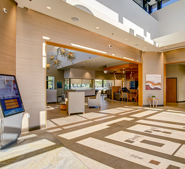 OneAZ Credit Union North Scottsdale branch - interior 1