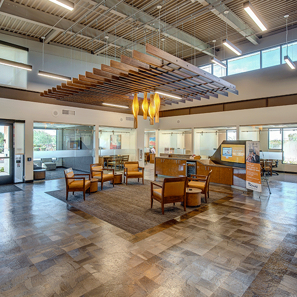 OneAZ Credit Union Happy Valley branch - interior 2