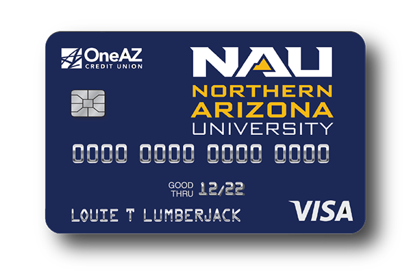 Visa® NAU Affinity Credit Card from OneAZ Credit Union