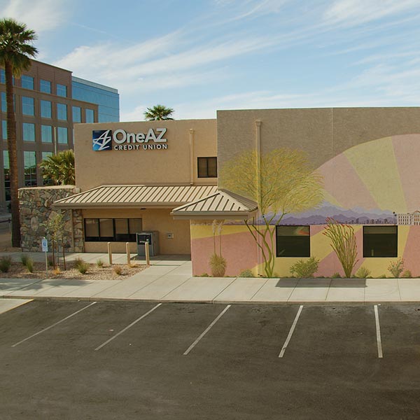 OneAZ Credit Union Phoenix Monroe St branch - exterior 3