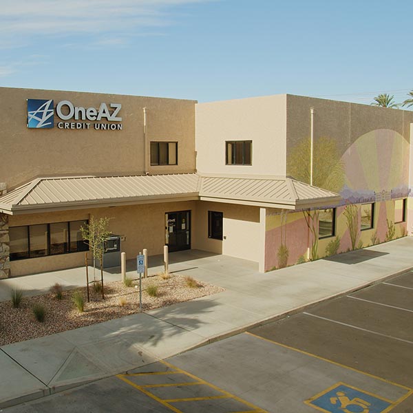 OneAZ Credit Union Phoenix Monroe St branch - exterior 2