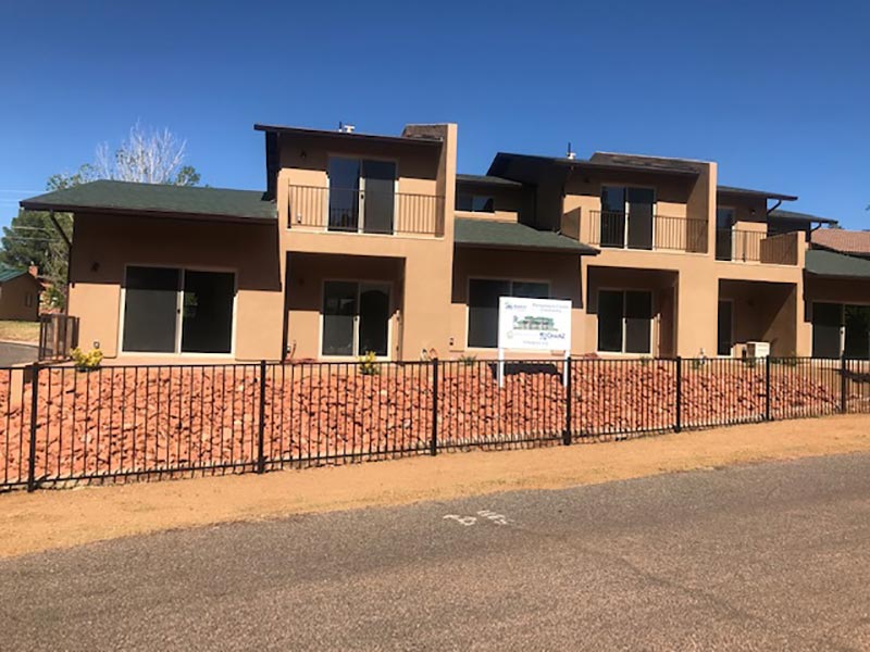 housing built by Verde Valley Habitat for Humanity