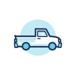 pickup truck icon