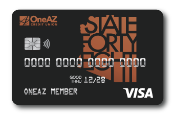 VISA® State Forty Eight credit card from OneAZ Credit Union