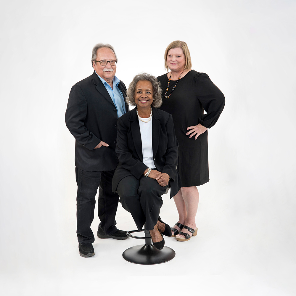 Sandra Bufford, Henry Blanco and Sara Click