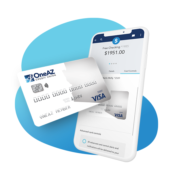OneAZ Mobile Banking App and Debit Card