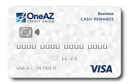 VISA Business Cash Rewards Credit Card from OneAZ Credit Union