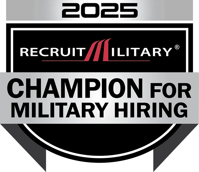 2025 champion for military hiring