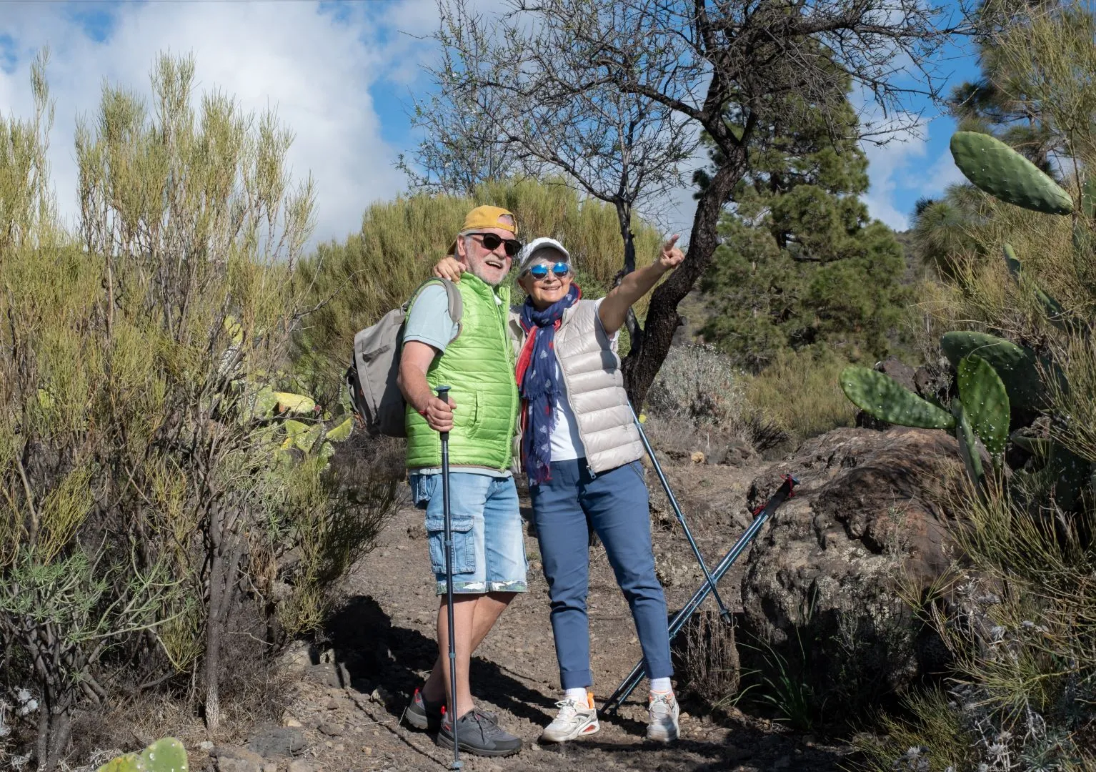 Senior Couple Outdoors