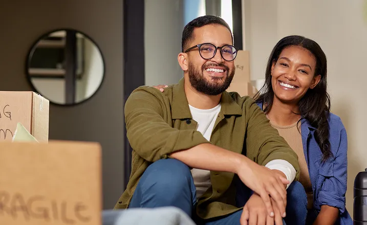 Couple Moving Into Mnew Home